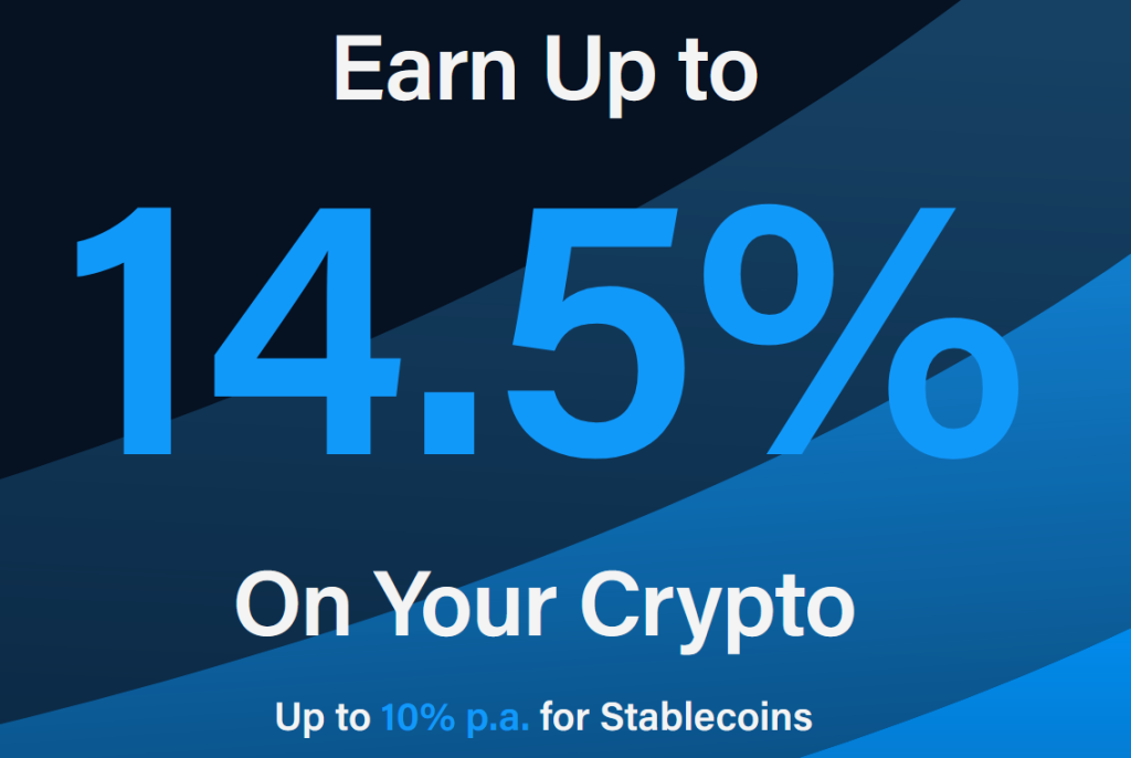 Crypto.com Earn From Your Crypto